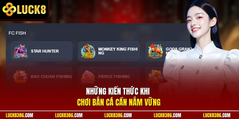 Những kiến thức khi chơi bắn cá cần nắm vững 